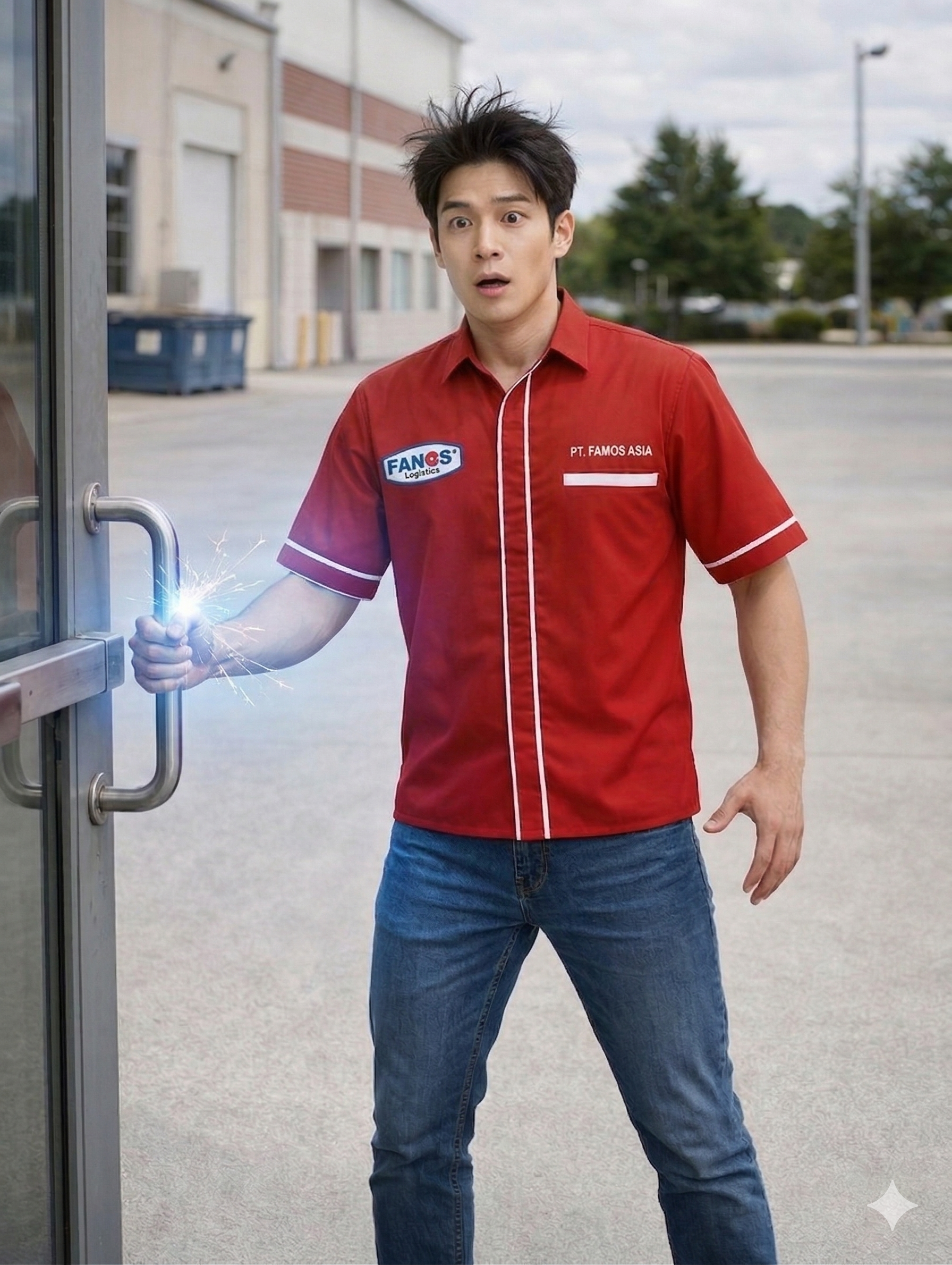 h fenomena listrik statis yang ternyata bisa bermula dari lantai yang diinjak