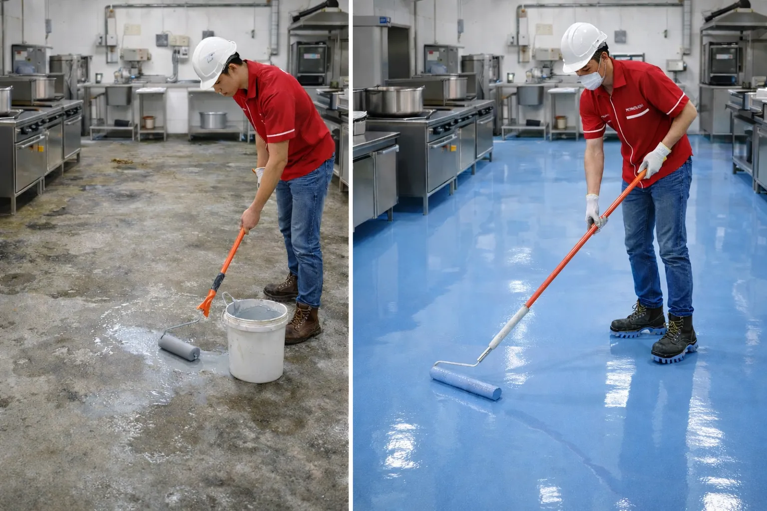 Jangan sampai salah! Begini cara aplikasi epoxy dapur MBG