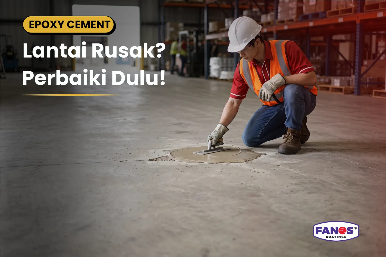 Epoxy Cement: Solusi Perbaikan Lantai Beton Sebelum Aplikasi Epoxy