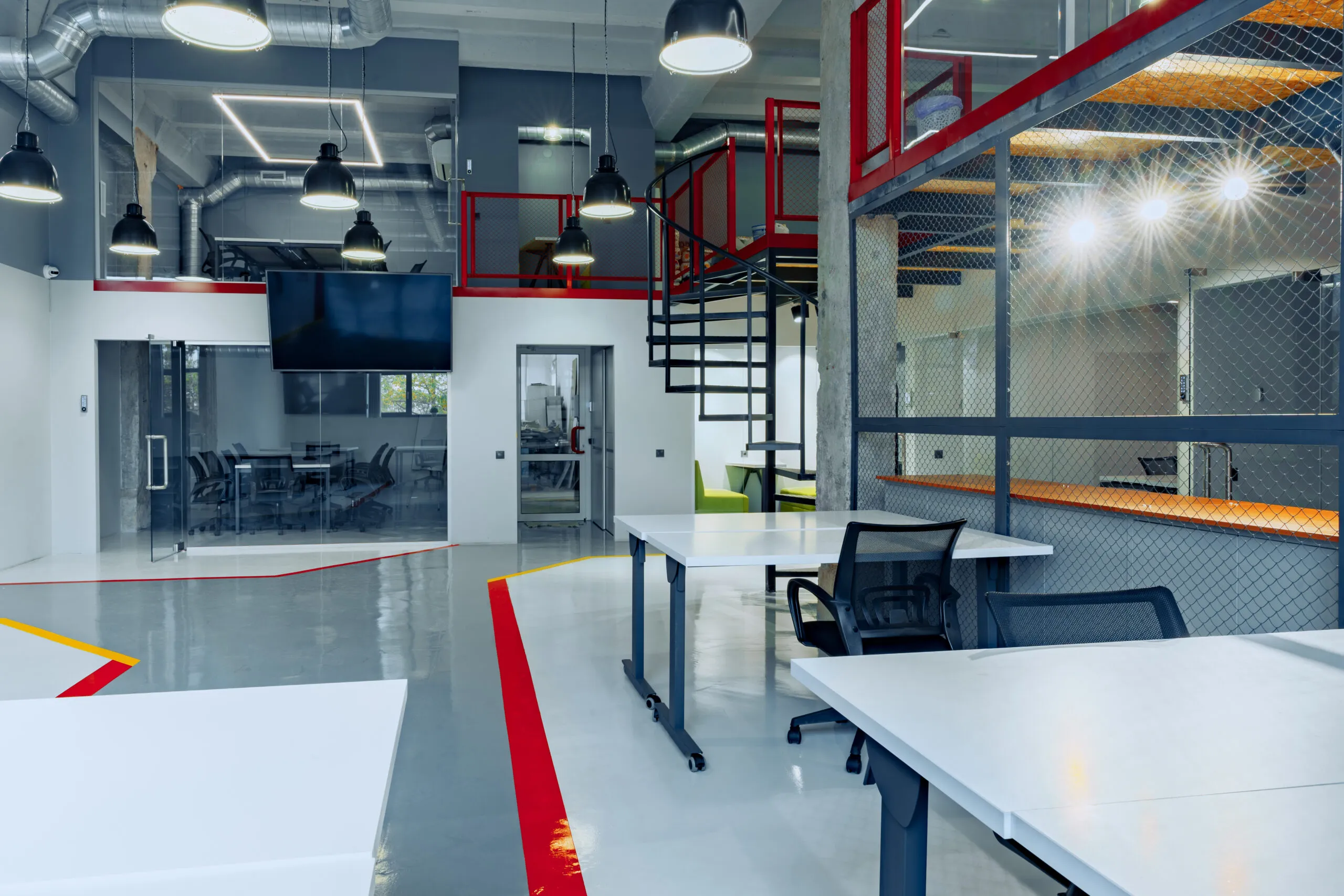 Pabrik cat lantai industri Fanos Coatings