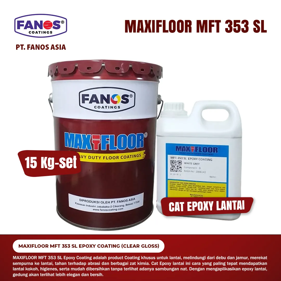 FOTO MAXIFLOOR MFT 353 SL - EPOXY TOP COAT SELF LEVELING