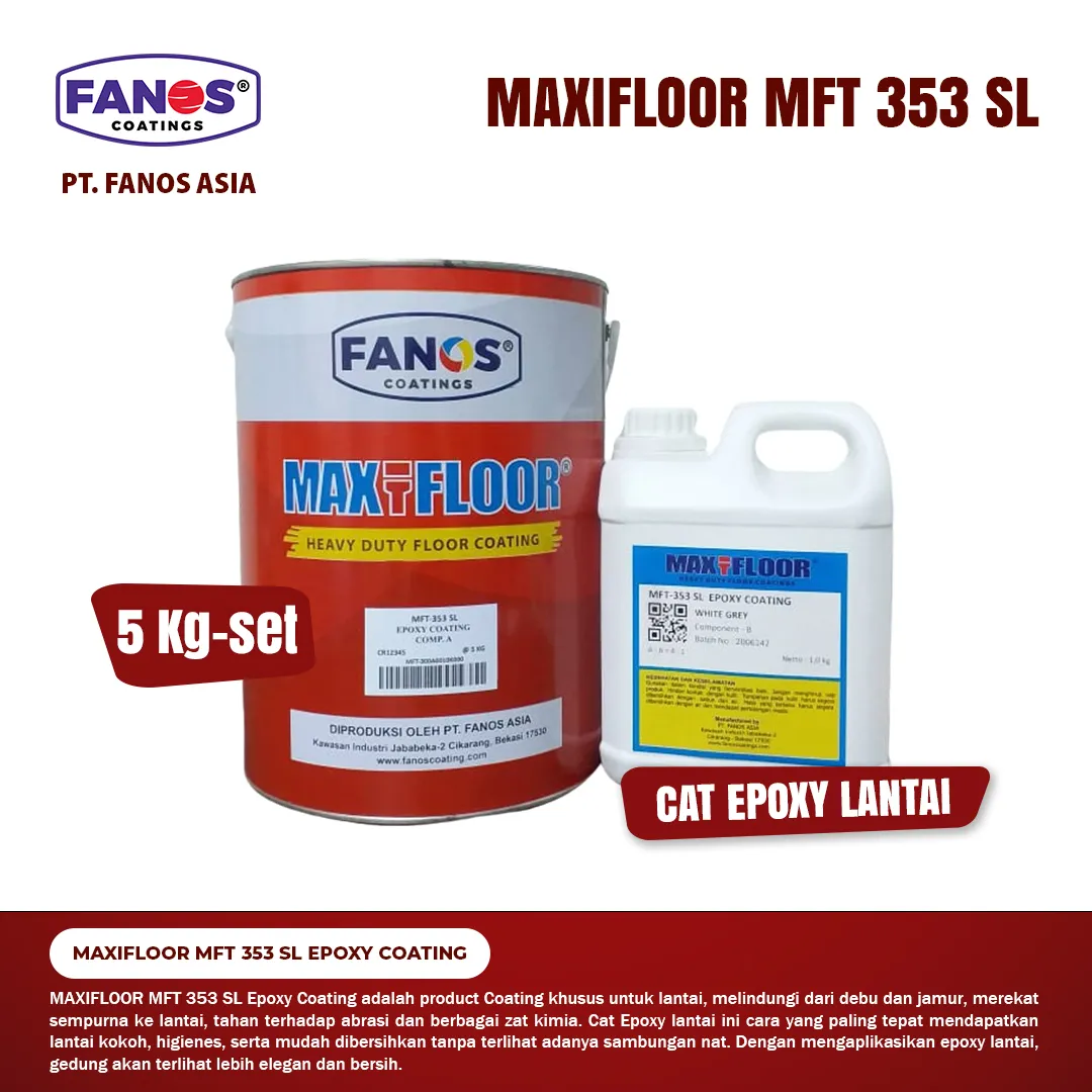 FOTO MAXIFLOOR MFT 353 SL 5 kg set