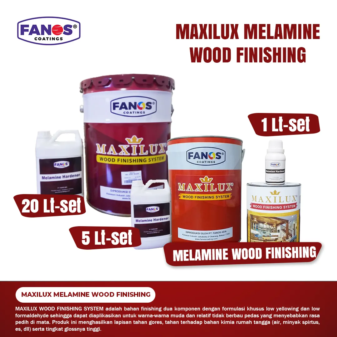 CAT MAXILUX MELAMINE WOOD FINISHING