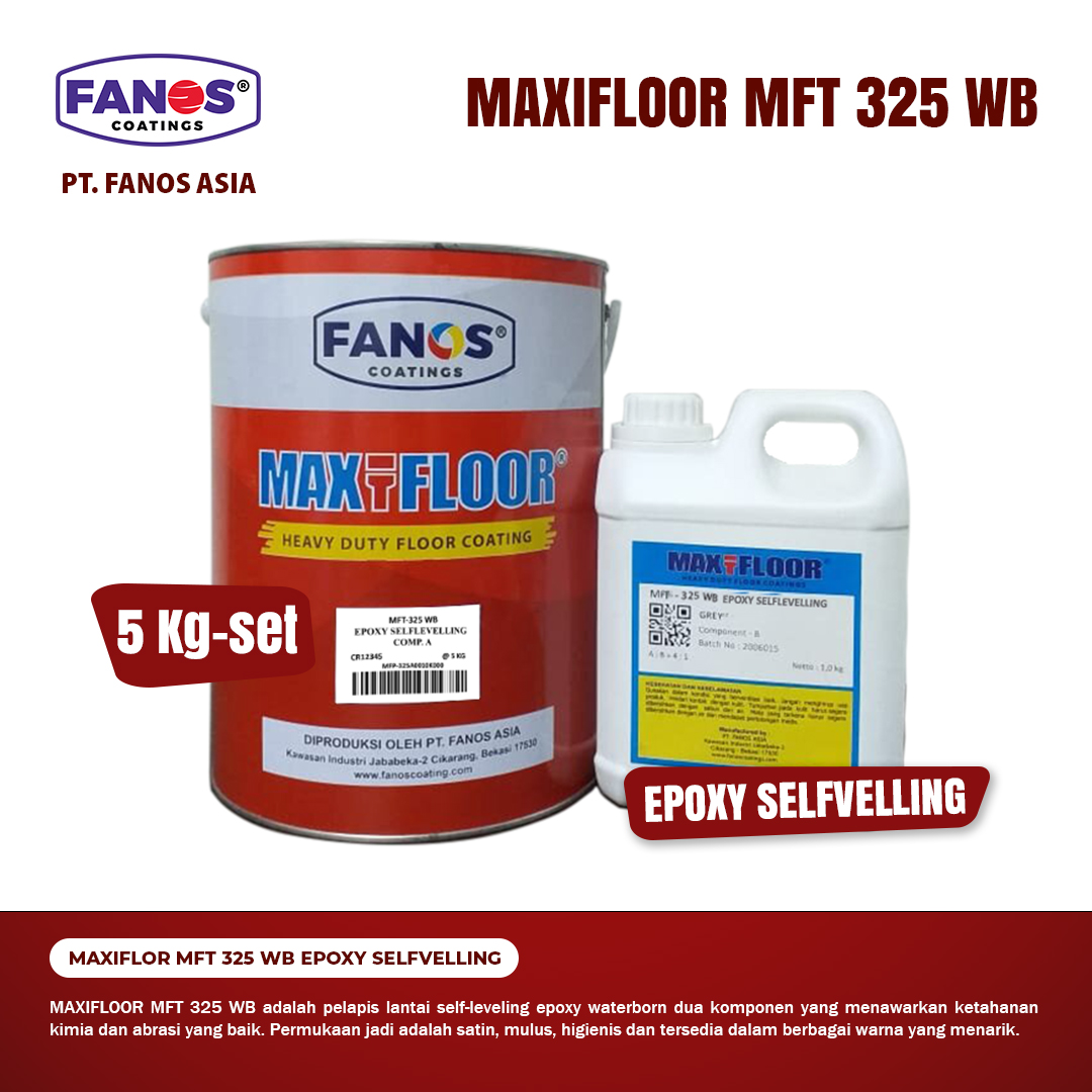 Maxifloor MFT 325 WB - Epoxy water based ramah lingkungan
