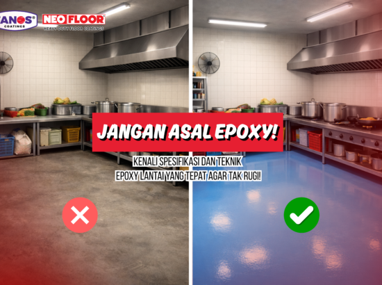 Jangan Asal! Ini Spesifikasi Lantai dan Cara Aplikasi Epoxy Dapur MBG Sesuai Standar BGN